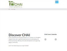 Tablet Screenshot of chaibaltimore.org